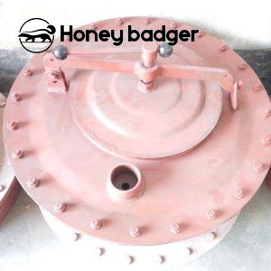 Oil Tanker External Pressure Manhole Cover (With Breathing Valve Port)