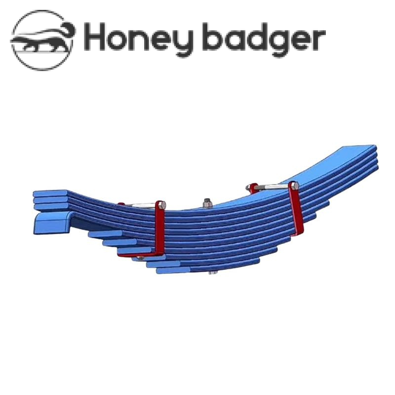 Ten-Leaf Wide and Heavy-Duty Leaf Spring